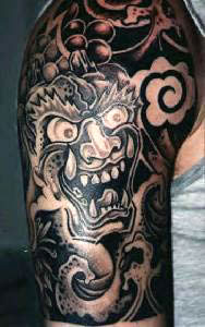 Asiatischer Drache Tattoo