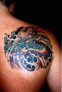 Chinesischer Drache Tattoo