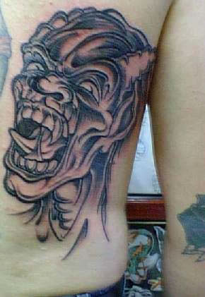 Groer Dmon Tattoo