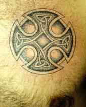Keltisches Kreuz Tätowierung