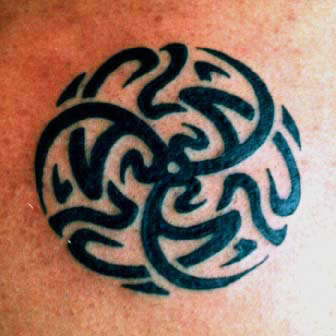 Keltische Zeichen Tattoo
