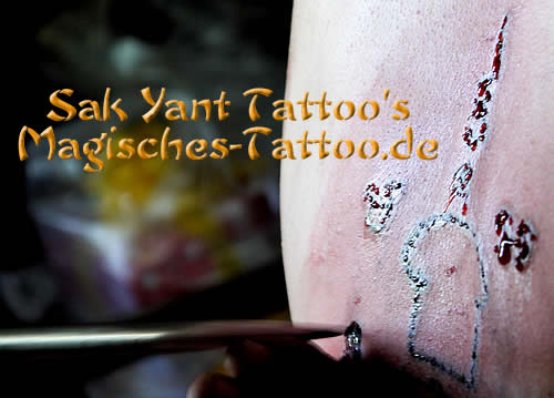 Sak Yant magische Tattoos
